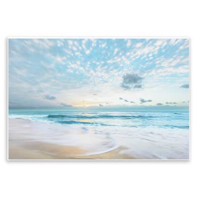 Stupell Sun Bleached Ocean Shore Wall Plaque Art Design By Danita Delimont