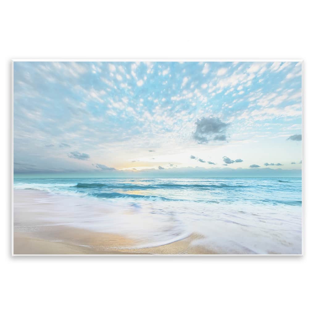 Stupell Sun Bleached Ocean Shore Wall Plaque Art Design By Danita Delimont