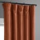 preview thumbnail 4 of 8, Exclusive Fabrics Bellino 63 In Room Darkening Curtain (1 Panel) - 50 x 63