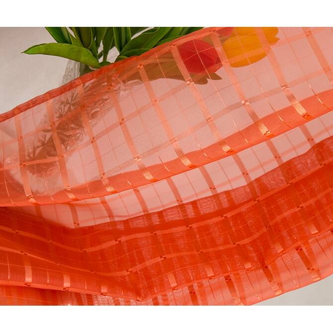 Porch & Den Modena Box Voile 90-inch Grommet Curtain Panel