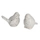 preview thumbnail 3 of 5, Stoneware Bird Accent Decor with Dots, Set of 2 - 4.4"L x 2.5"W x 3.0"H