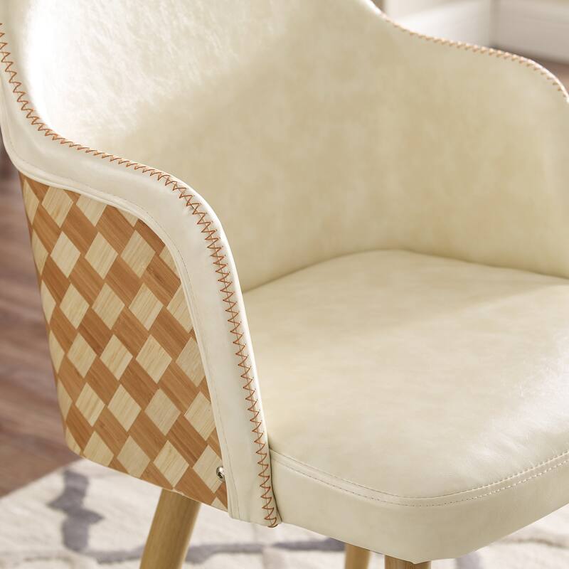 Art Leon Mid-century Swivel Accent Armchair