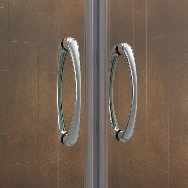 DreamLine Visions 56-60 in. W x 58 in. H Semi-Frameless Sliding Tub Door - 56" - 60" W