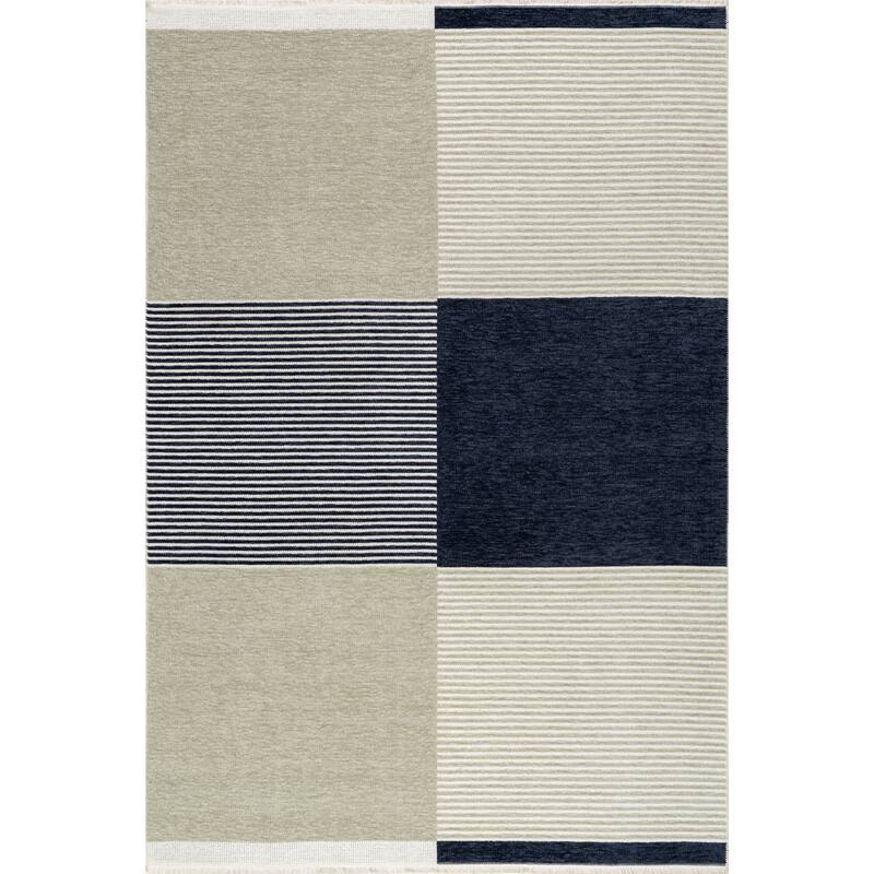 Nuloom Olivette SuperiorWash Geometric Machine Washable Area Rug