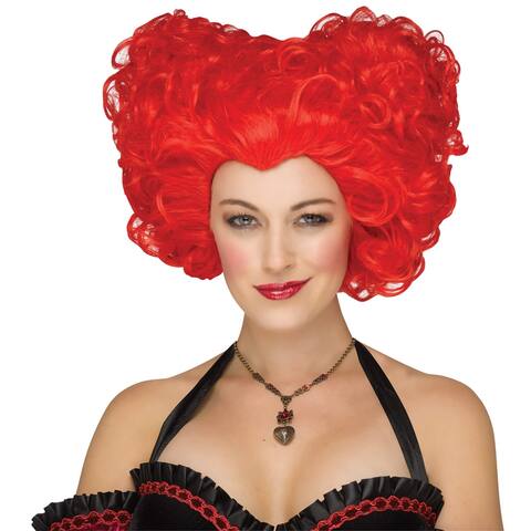 Womens Renaissance Queen of Hearts Costume Wig - Standard - One Size
