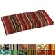preview thumbnail 1 of 12, 42-inch by 19-inch Tufted Indoor/Outdoor Loveseat/Bench Cushion - 42 x 19