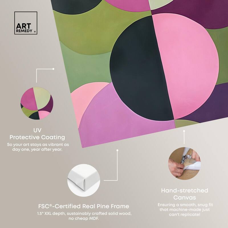 Purpurea I Canvas by Art Remedy, Gallery Wrapped