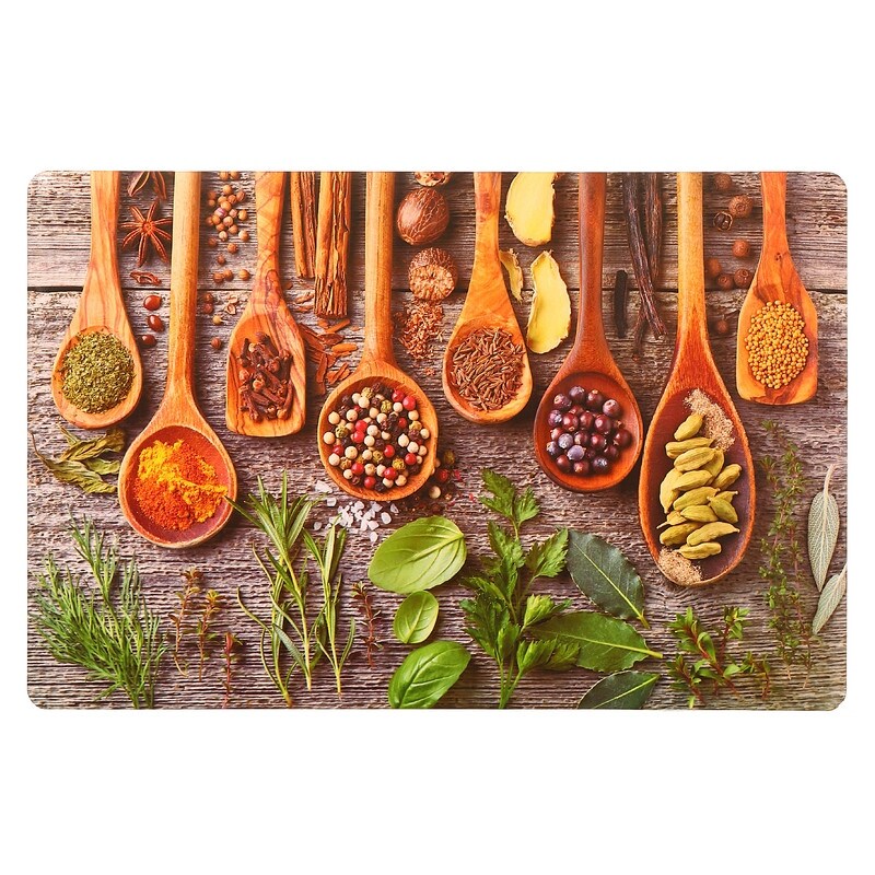 Plastic Placemat Spices And Herbs Set of 12 On Sale Bed Bath Beyond 34666292
