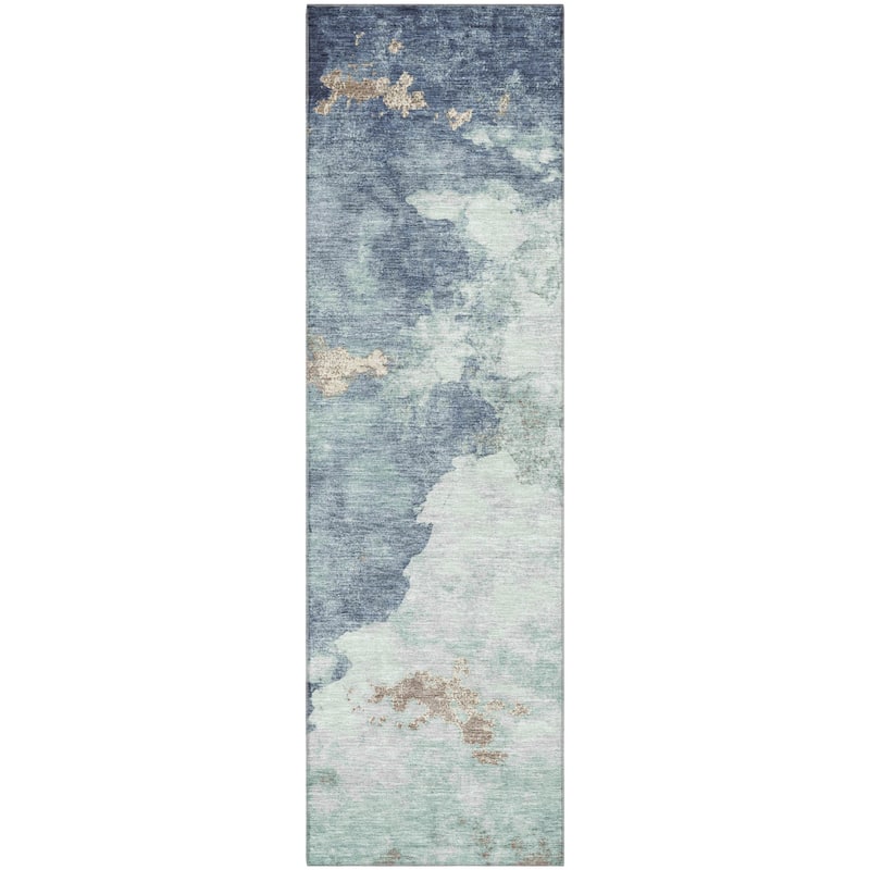 Premium Washable Super Soft Modern Storm Mayfield Rug