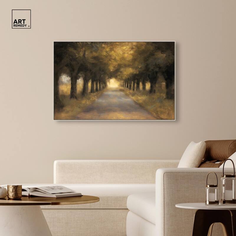 Misty Morning Canvas by Art Remedy