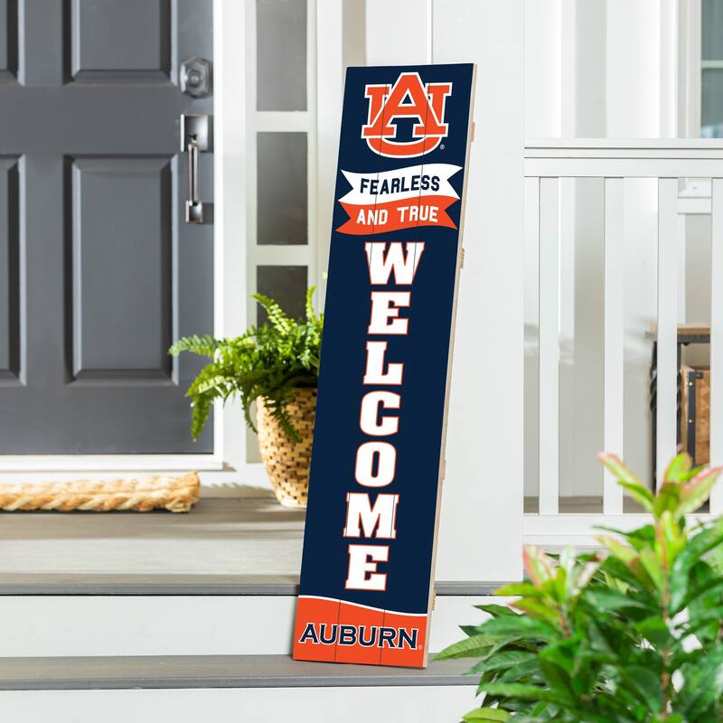 47" Porch Leaner Welcome Wall Sign, Auburn University