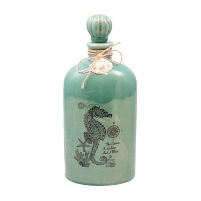 Teal Ceramic Jug