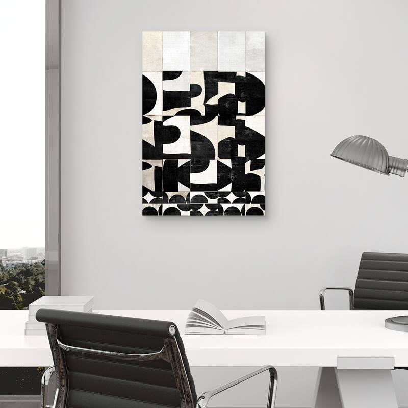 Scramble by Nikki Chu Canvas Art Print