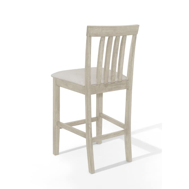 CraftPorch Gorgeous Antique Grey Dining Chairs (Set of 4)