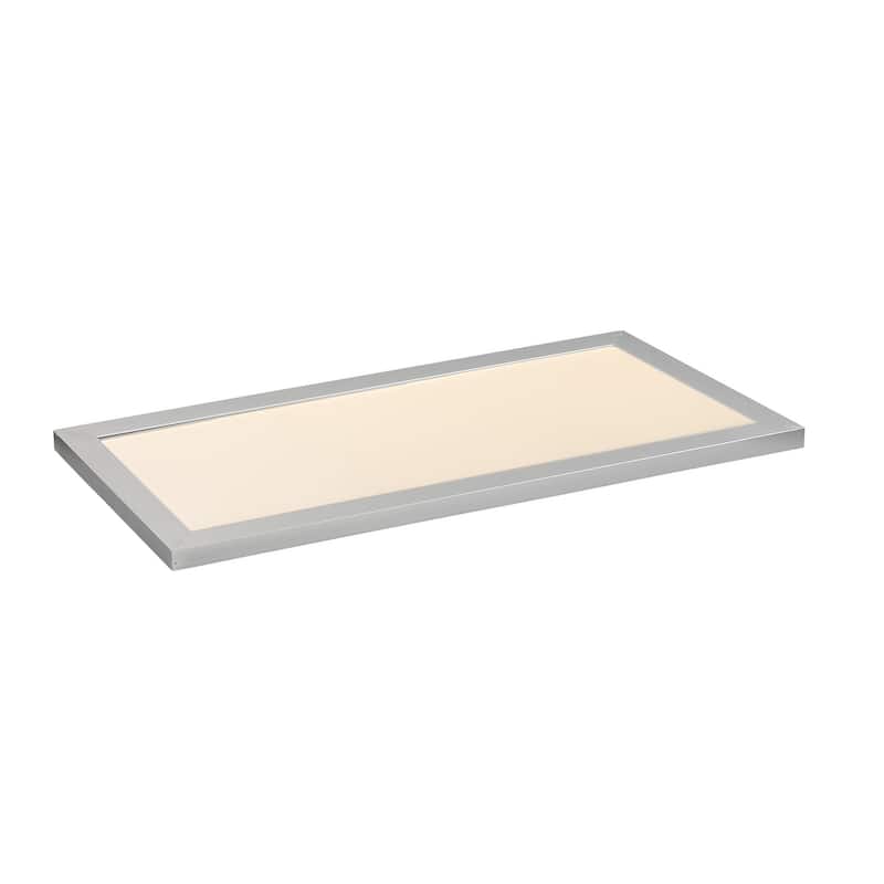 Sky 12"x24" LED Flush Mount 3000K - Brushed Aluminum