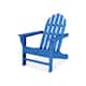 Trex Outdoor Furniture Cape Cod Adirondack Chair - Pacific Blue