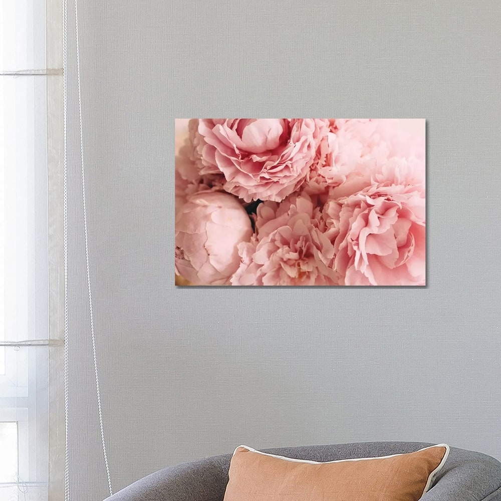 iCanvas "Blush Peonies" by Chelsea Victoria Canvas Print