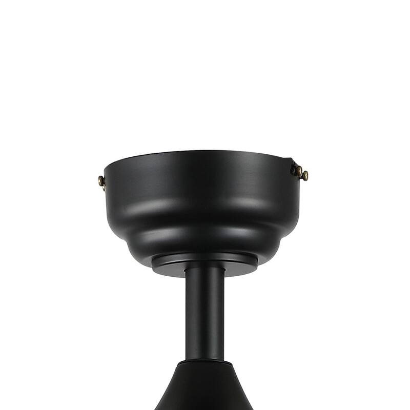 Quinn 52" 3-Light Rustic Farmhouse Iron/Wood Bead Mobile-App/Remote-Controlled LED Ceiling Fan, by JONATHAN Y