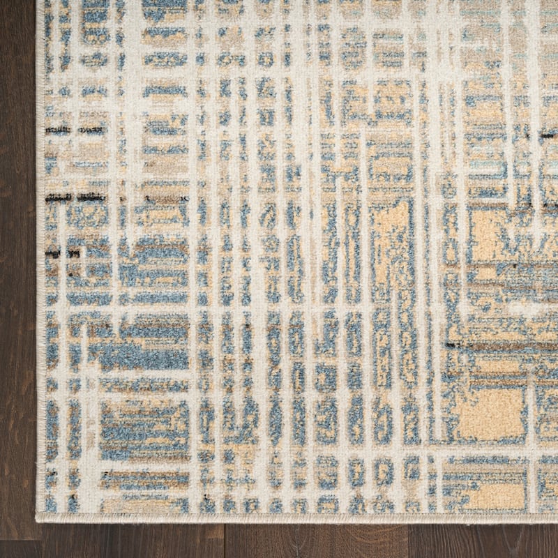 Nourison Washable Decor Indoor only Machine Washable Abstract Area Rug