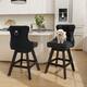 Option Black Velvet Set Of 2