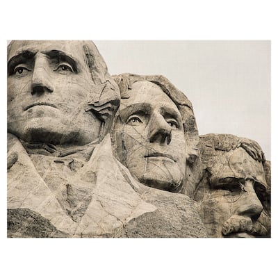 Rushmore by John Bakator Canvas Art Print