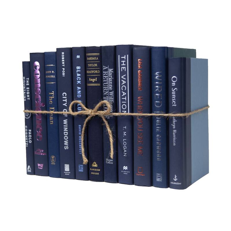Books Blue Decorative Accessories: Navy Colorpak