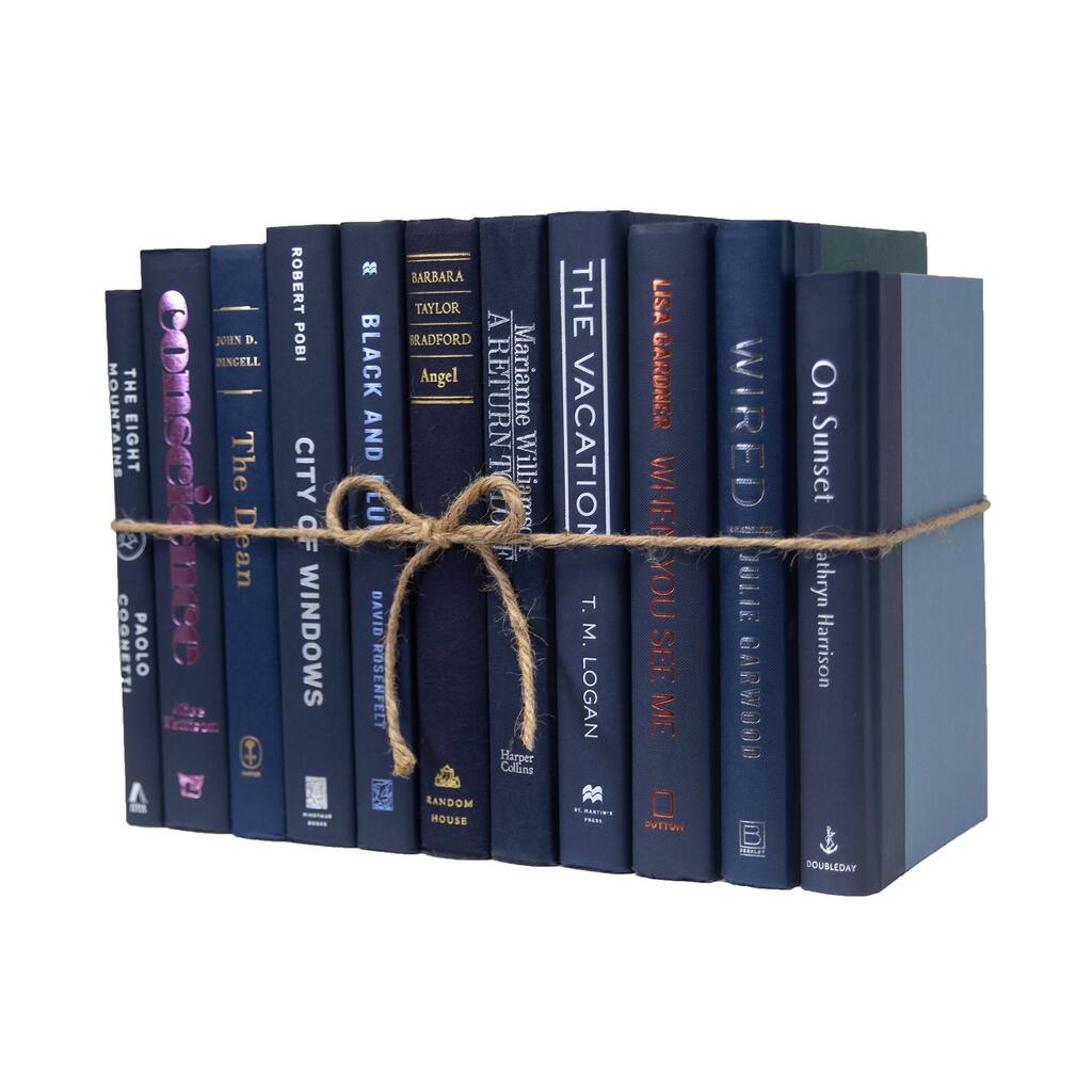 Books Blue Decorative Accessories: Navy Colorpak