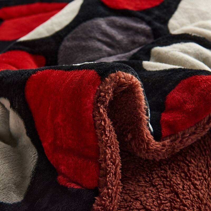 3 piece Fleece/ Sherpa Comforter Set