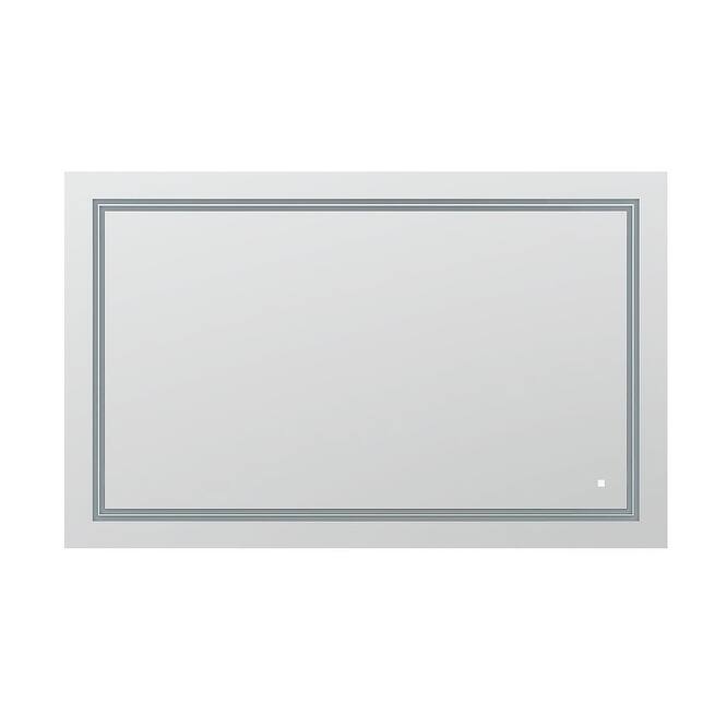 AQUADOM Soho 40" Led Lighted Mirror for Bathroom Defogger, Backlit and Front-Lit - 40"x36"x1"