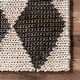 preview thumbnail 25 of 35, Nuloom Chaya Diamond Striped Jute Blend Area Rug