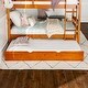 preview thumbnail 27 of 79, Walker Edison Solid Wood Twin Size Bunk Bed with Trundle