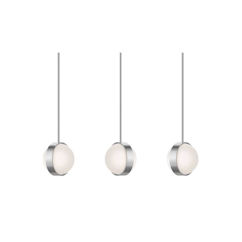 AFX VRNP09LAJUDLNR3 Verona 9" Wide LED Multi Light Pendant - Satin Nickel