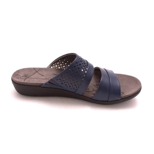 Shop Bare Traps Womens Jimina Open Toe Casual Slide Sandals Navy