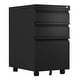 Metal 3-Drawer Locker Storage Cabinet with Keys for Office and Home ...