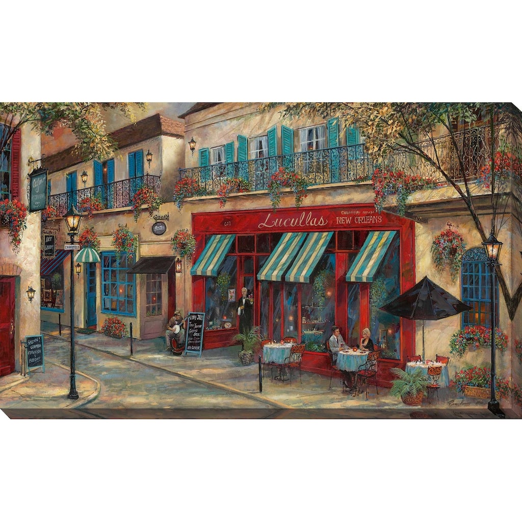 "My Kinda Town" by Ruane Manning Print on Canvas