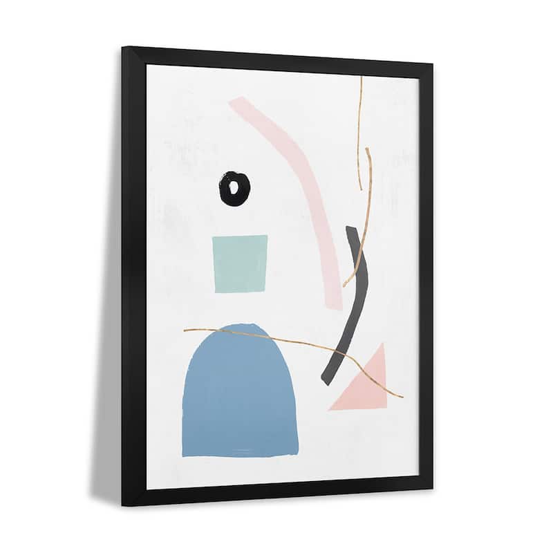 Precision II Blush Version Premium Framed Poster by PI Studio