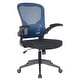 preview thumbnail 19 of 44, LeisureMod Newton Adjustable Height Mesh Swivel Office Desk Chair Royal Blue