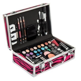Vokai Makeup Kit Set, 51-Piece Makeup Set with Case and Carrying Handle ...