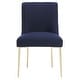 preview thumbnail 11 of 124, SAFAVIEH Couture Nolita Velvet Accent Chair - Mustard / Brass - 28"x23"x35.3" - 28" W x 23" D x 35" H