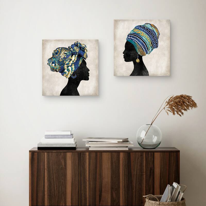Gele I & II by Mark Chandon Canvas Art Prints