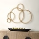 preview thumbnail 3 of 3, Uttermost 04369 Golden Bubbles 35" Tall Iron Abstract Wall Sculpture