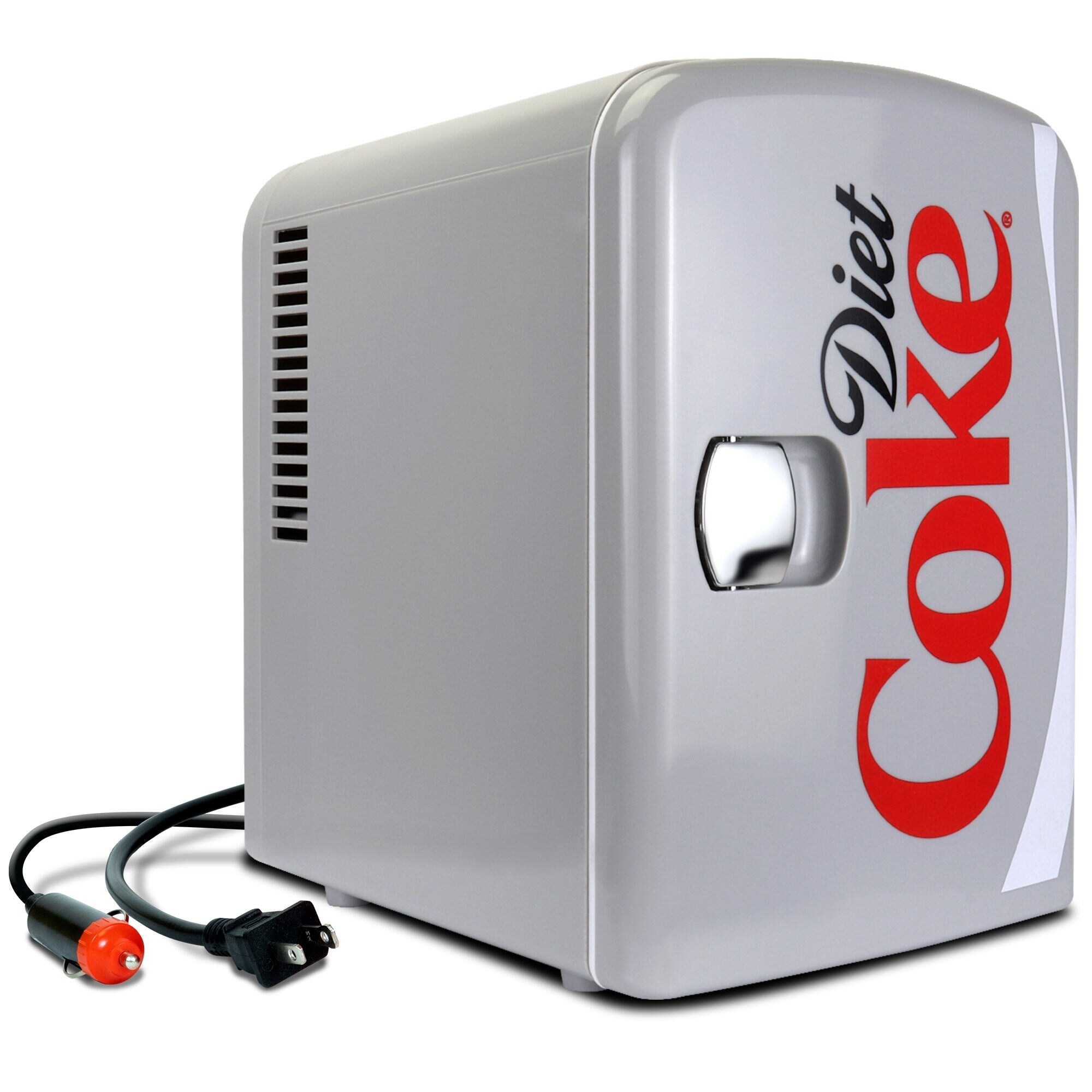 Caynel 5L Portable Retro Mini Fridge 6-can Mini Refrigerator