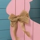 preview thumbnail 49 of 50, Glitzhome Easter Wooden Bunny Porch Decor Standing Rabbit Sign Decoration