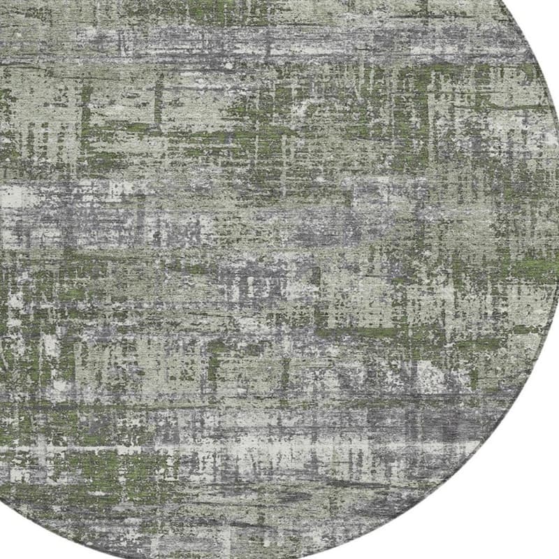 HomeRoots Geometric Transitional Rectangle Outdoor Rug