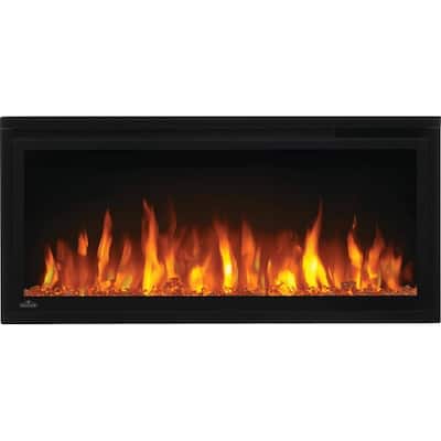 Napoleon NEFL36CF Entice 36" Wide 5000 BTU Electric Wall Mounted