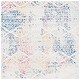 preview thumbnail 32 of 112, SAFAVIEH Tulum Bora Moroccan Boho Chic Area Rug 10' Square - Ivory/Blue