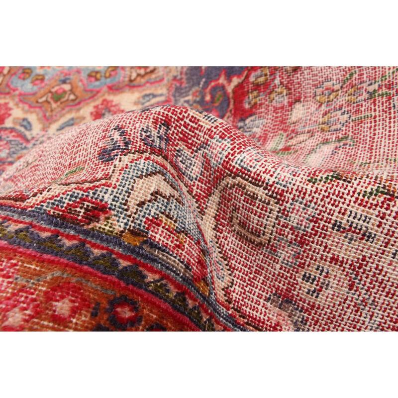 ECARPETGALLERY Hand-knotted Antalya Vintage Red Wool Rug - 5'9 x 9'0