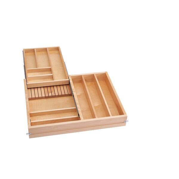 Shop Rev A Shelf 4wtcd 30sc 1 4wtcd Series 30 Two Tier Cutlery