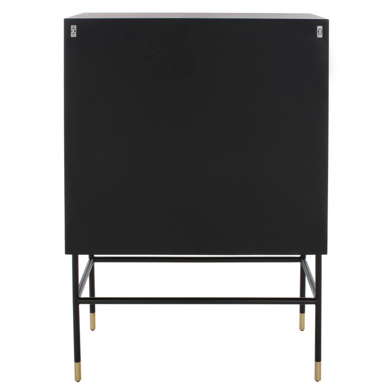 SAFAVIEH COUTURE Kimori 3 Shelf Bar Cabinet - 39"W x 18"D x 55"H
