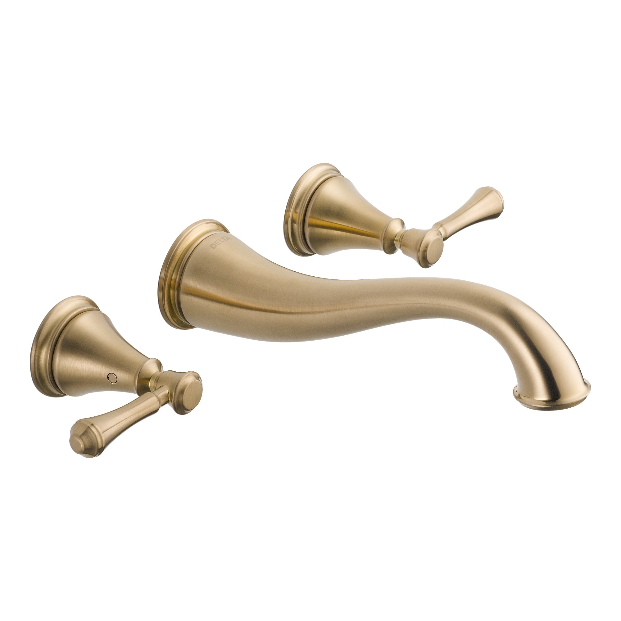 Delta Cassidy Wall Mounted Bathroom Faucet - Less Rough-In Valve and